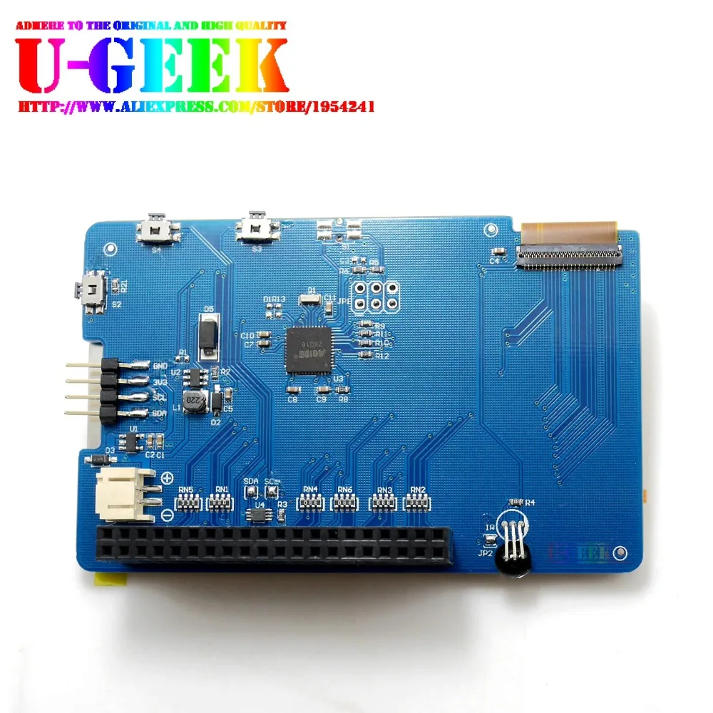 UGEEK 3 5 дюймовый 800x480 60fps TFT экран | HD высокоскоростной ЖК модуль дисплей для Raspberry Pi 4B