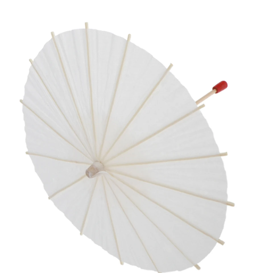 3 Packs Oil Paper Parasol DIY Unpainted 1//3 BJD Doll Accessories Decoration