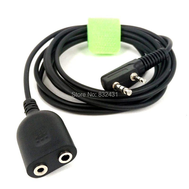 K type 2 Pin Microphone Earpiece Extended Cable 3 IMG_20170320_234828