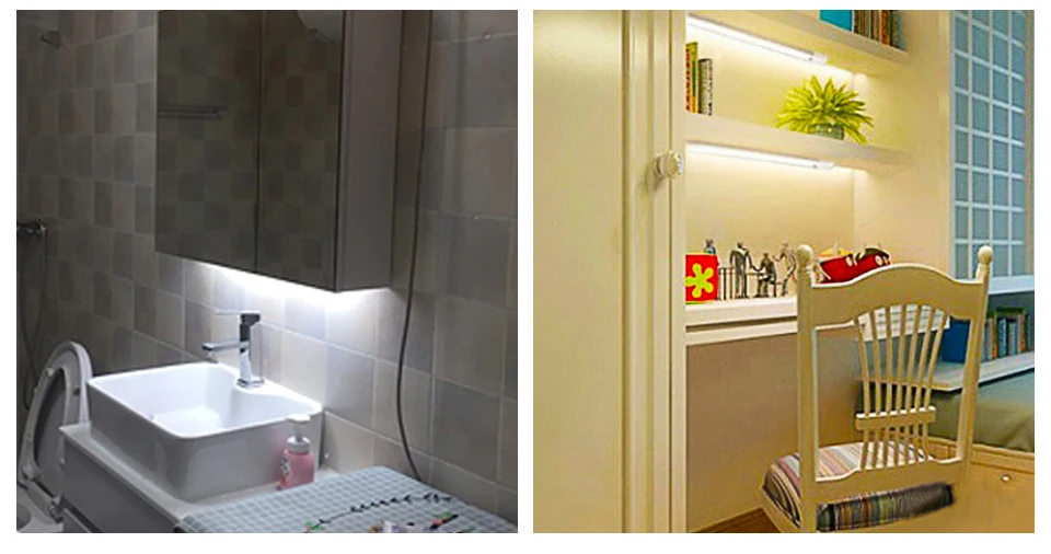 DC 12V Hard LED Bar Lamp For Kitchen Bedroom Wardrobe Closet (12)