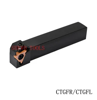 

CTGFR2020K16/CTGFL2020K16 CTGFR2020K16F/CTGFL2020K16F CNC External Grooving Turning Slotting Tool Holder For Lathe Machine TGF32