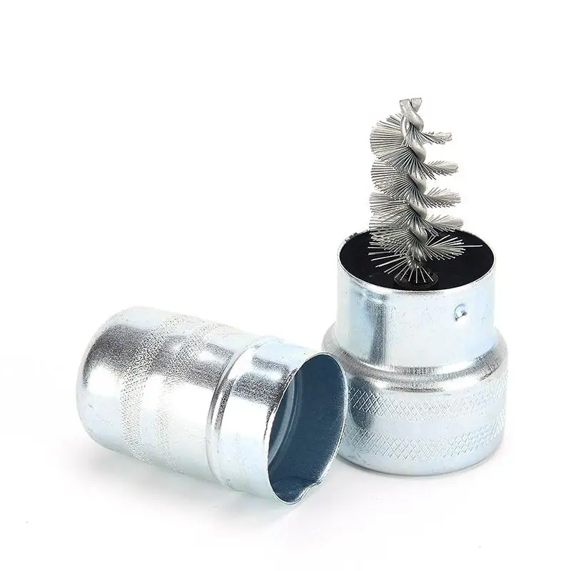 LumiParty Car Battery Post Terminal Cleaner Dirt & Corrosion Brush Hand