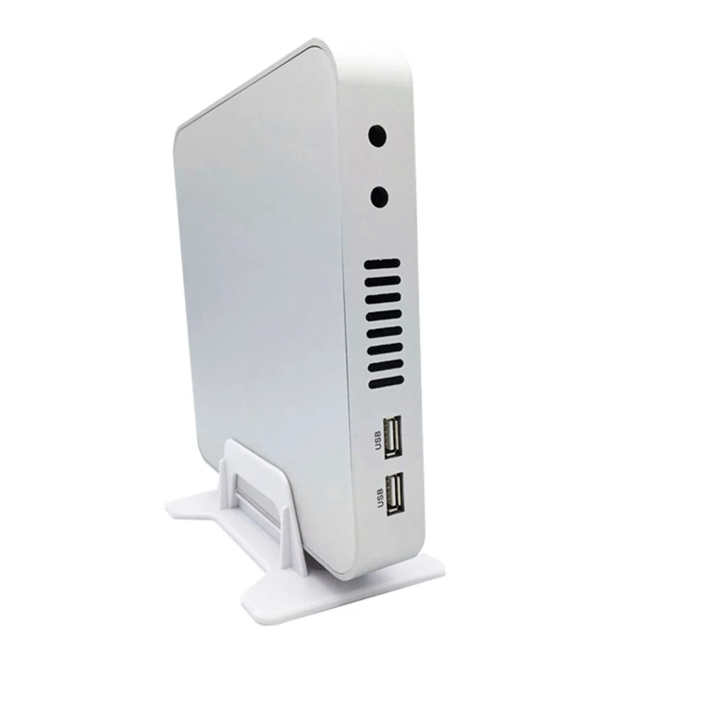 Безвентиляторный микро ПК Intel Celeron 1007U1037U двухъядерный 1 5 ГГц Barebone мини настольный