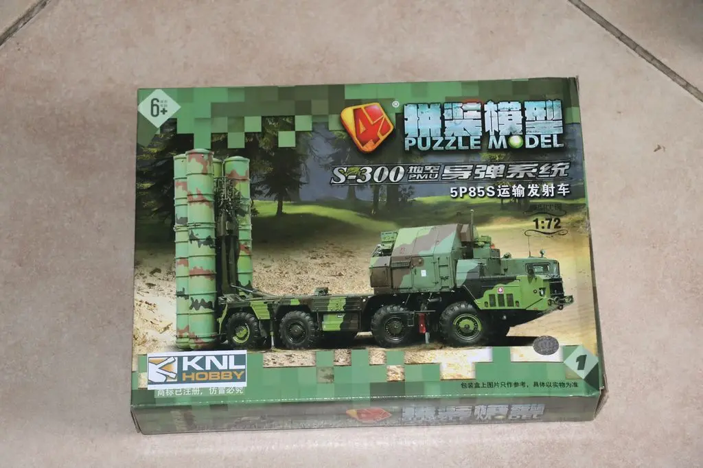 KNL HOBBY 1/72 масштаб российская армия S300 ракета пусковая установка для ПВО|air missile|army