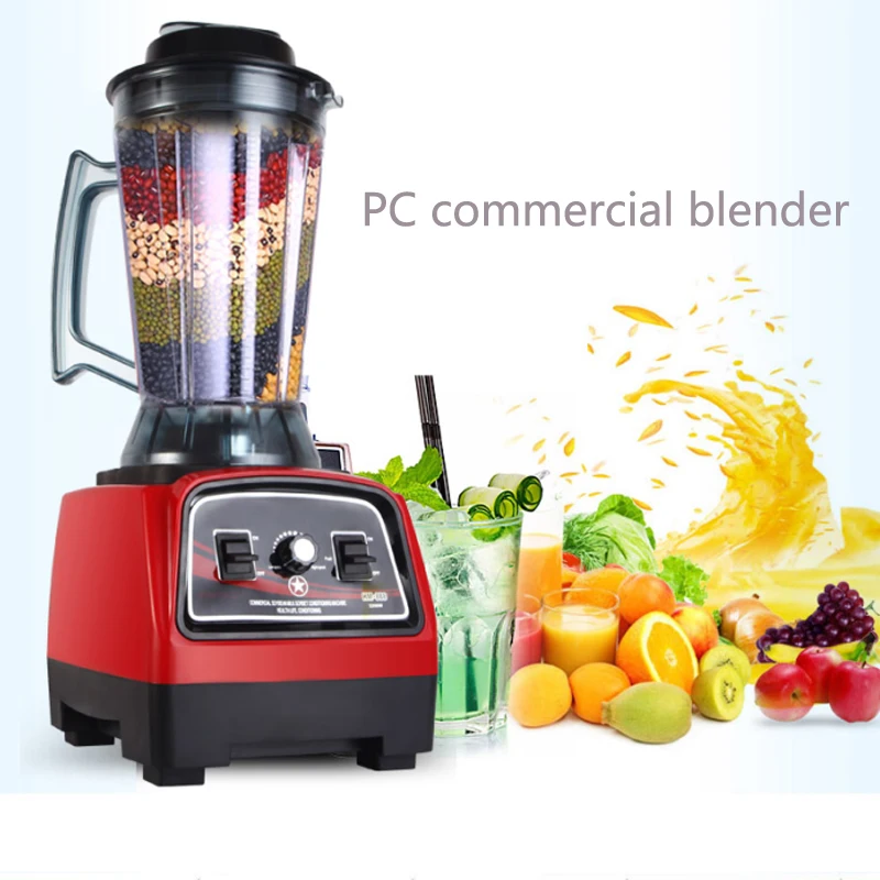 Commercial Heavy Duty High Power slient Ice juicer blender 2L