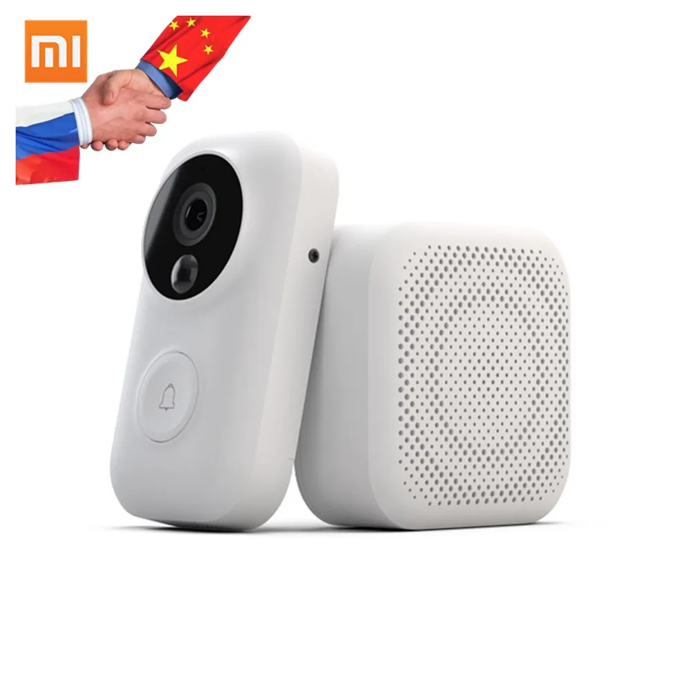 

NEW Xiaomi Zero AI Face Identification 720P IR Night Vision Video Doorbell Set Motion Detection SMS Intercom Free Cloud Storage