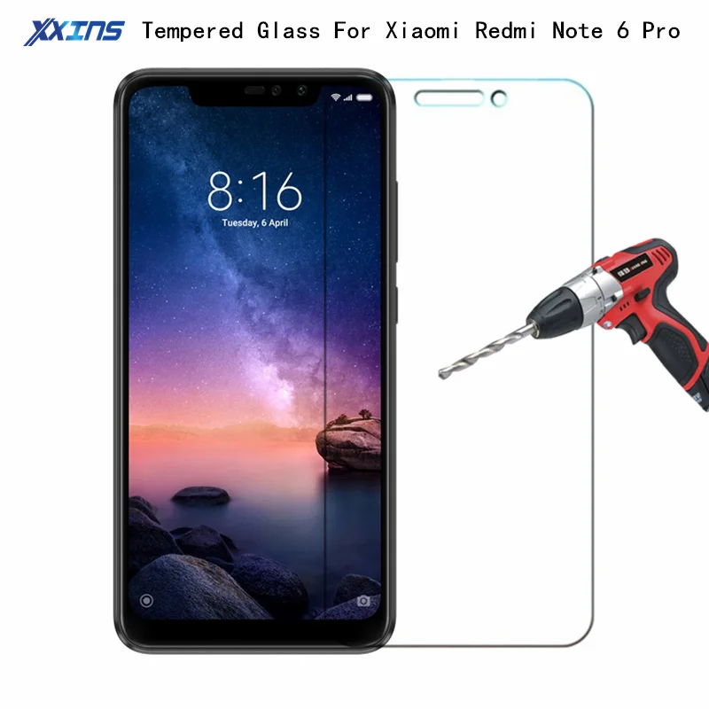 Закаленное стекло 9 H для глобальной версии Xiaomi Redmi Note 6 Pro 3 GB 4 32 64 Смартфон Snapdragon 636