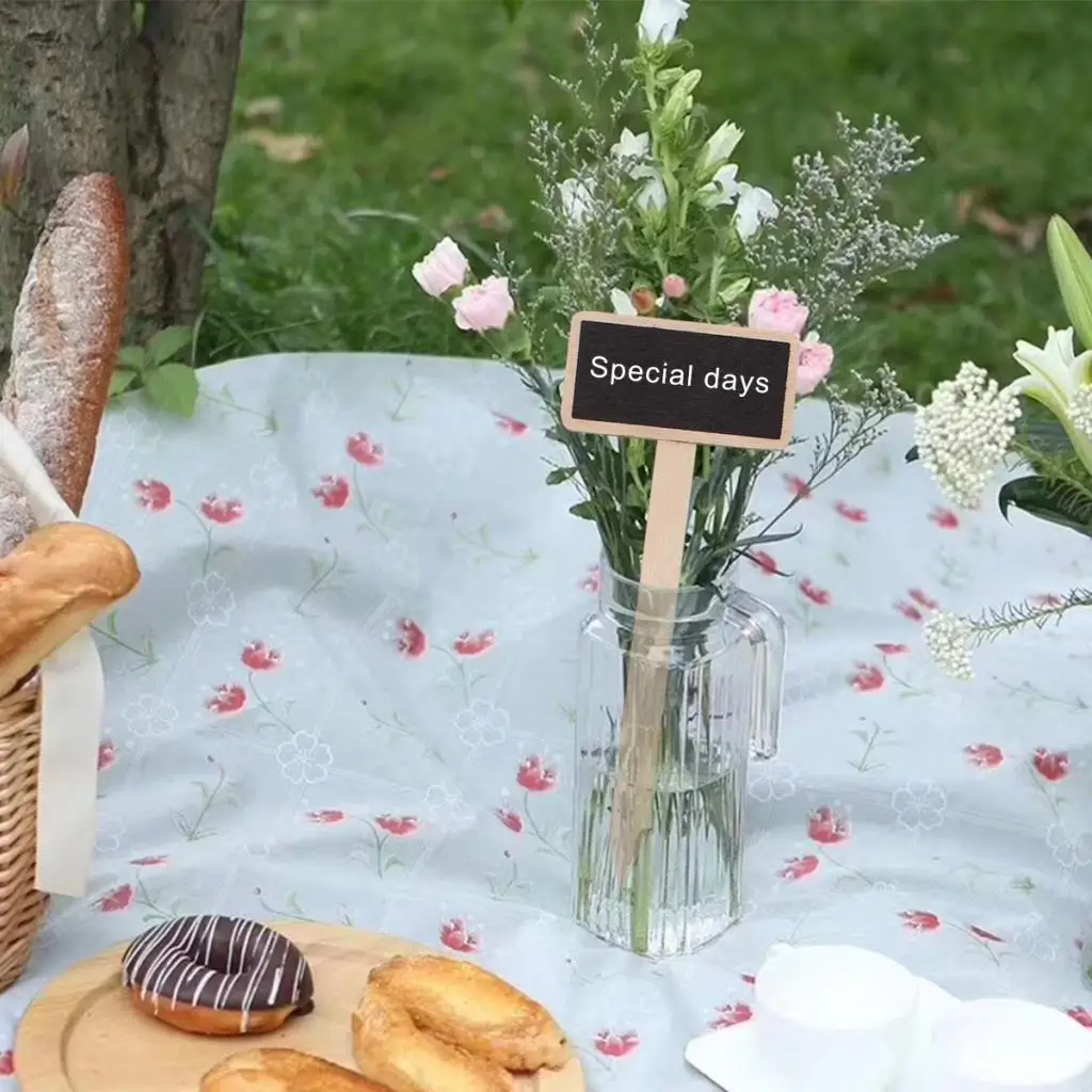 

20PCS Blackboard Message Sign Wedding Buffet Display Board Plant Identifier