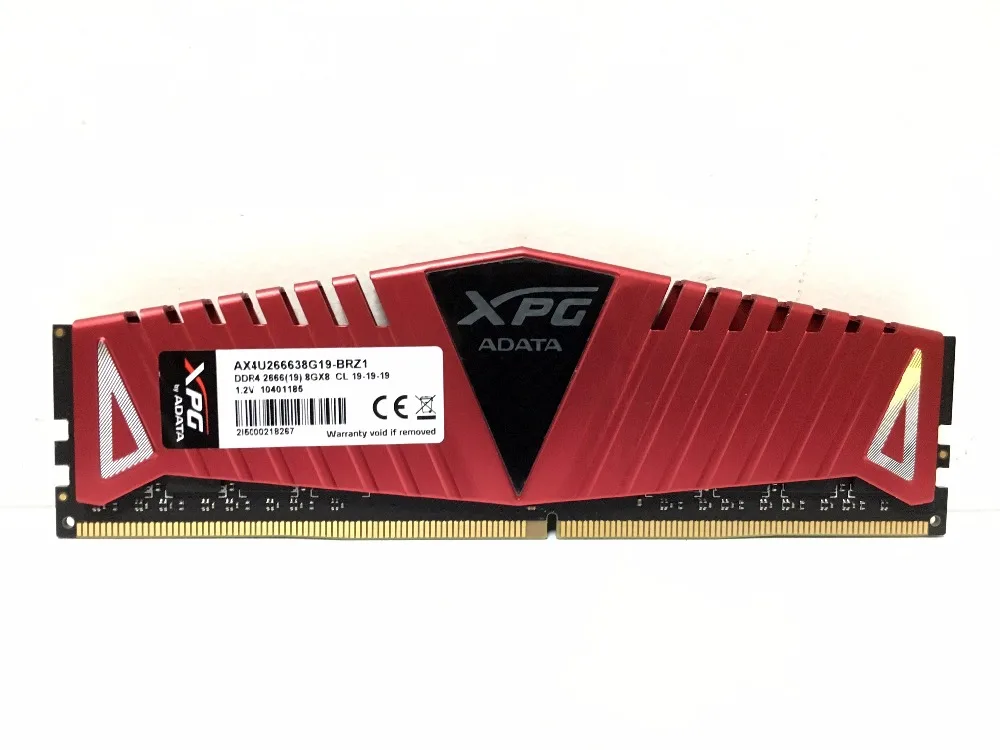 ADATA XPG Z1 PC ddr4 ram 8GB 16GB 2400MHz или 3000MHz 3200MHz 2666MHz DIMM настольная память поддержка материнской платы ddr4 8G 16G 3000