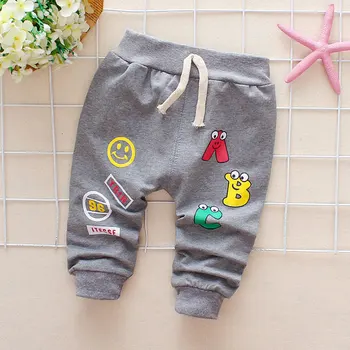 

Baby Boys Girls Pants Letter Pants Newborn Cotton Baby Girls Harem Pants For Baby Casual Trousers Boy Girl Clothes
