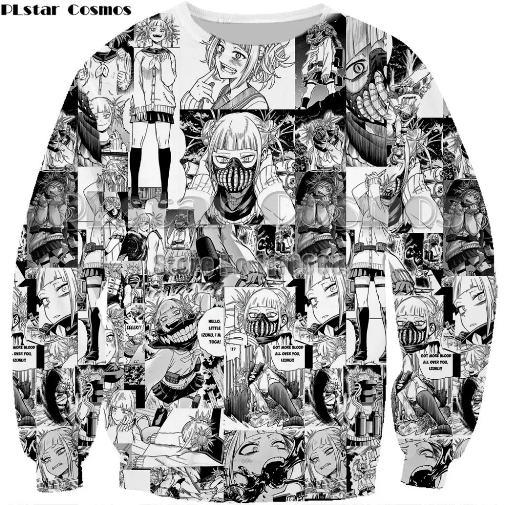 Plus Size NEW Anime Boku No Hero My Hero Academia Cosplay sweatshirt 3D Print Hoodie/Sweatshirt Unisex Good Quality Tops