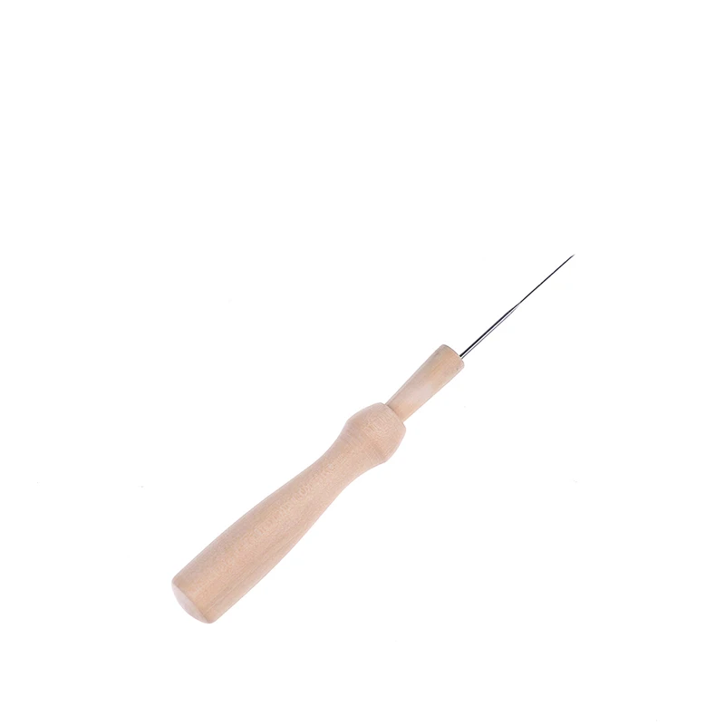 1PC Stainless Steel Felting Needles Set With Handle Wool Felt Tool Felting Starter Kit New
