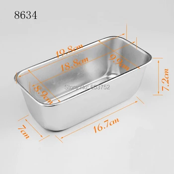 

BAKEST 6pce per lot 7.5inch Large Size deep Aluminum Alloy Cake Baking Mold Wedding Cake Decorating Tools