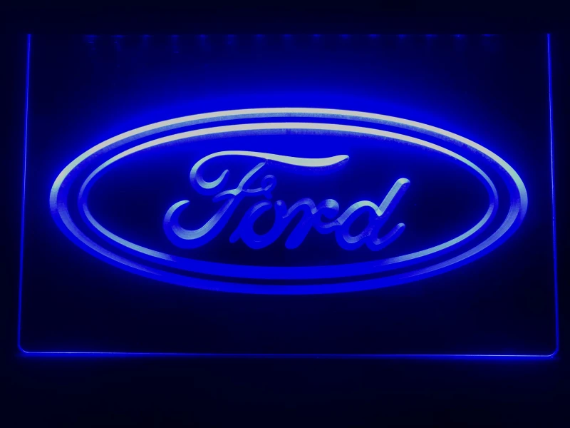D007 Ford светодиодный ная неоновая вывеска|Таблички и знаки| |