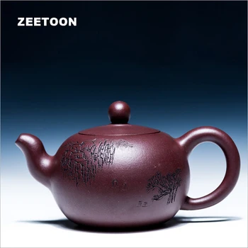 

330cc High Capacity Authentic Yixing Teapot Master Handmade China Health Purple Clay Kung Fu Tea Set Kettle Zi Sha Yi Li Zhu Pot