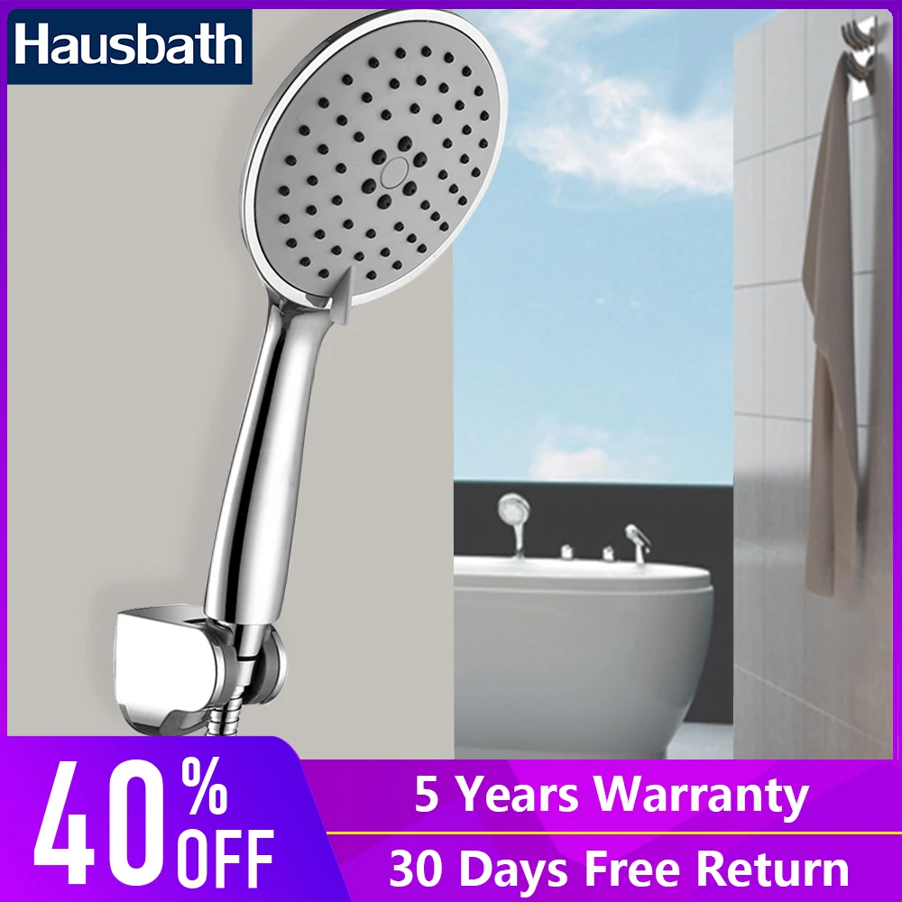

Shower Heads High Pressure Multifunction Chrome Finished ABS Hand Shower Head Water Booster Sprinkler Set With Holder