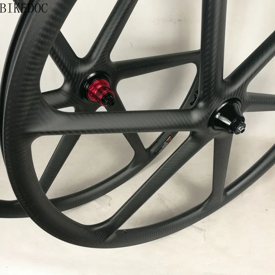 Perfect BIKEDOC 26er/27.5er/29er Carbon 6 Spoke Wheel For  MTB Carbon Wheelset  Ruedas Mtb Carbon Wheels 8