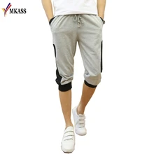 Лоскутные цветные новые стильные летние мужские модные повседневные шорты хип-хоп свободные шорты мужские брюки короткие