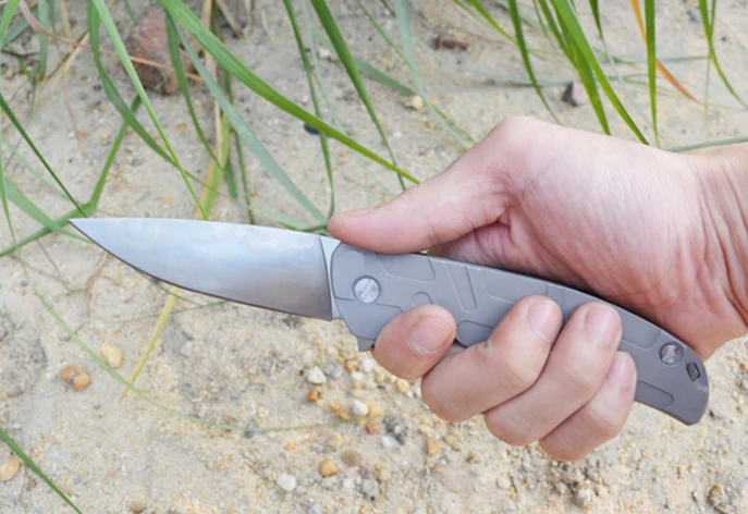 

NEW Ball Bearings system 9CR18MOV blade all steel handle Tactical Folding Knife outdoor hunting camping survival knives EDC tool