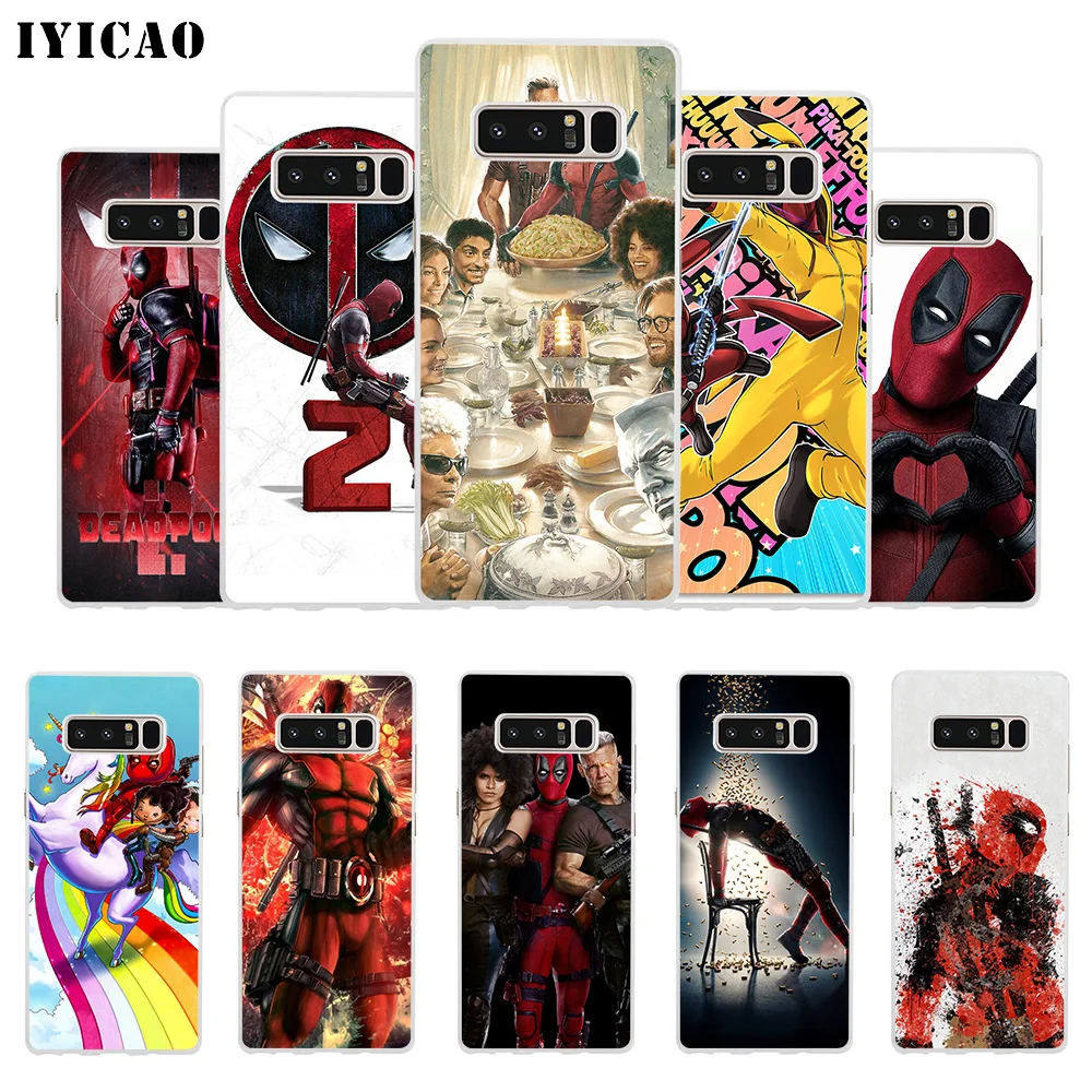 IYICAO DEADPOOL 2 movie Soft Silicone Phone Case for Samsung A5 A6 Plus A7 A8 A9 J3 J5 J7 Note 8 9 TPU Cover | Мобильные телефоны и
