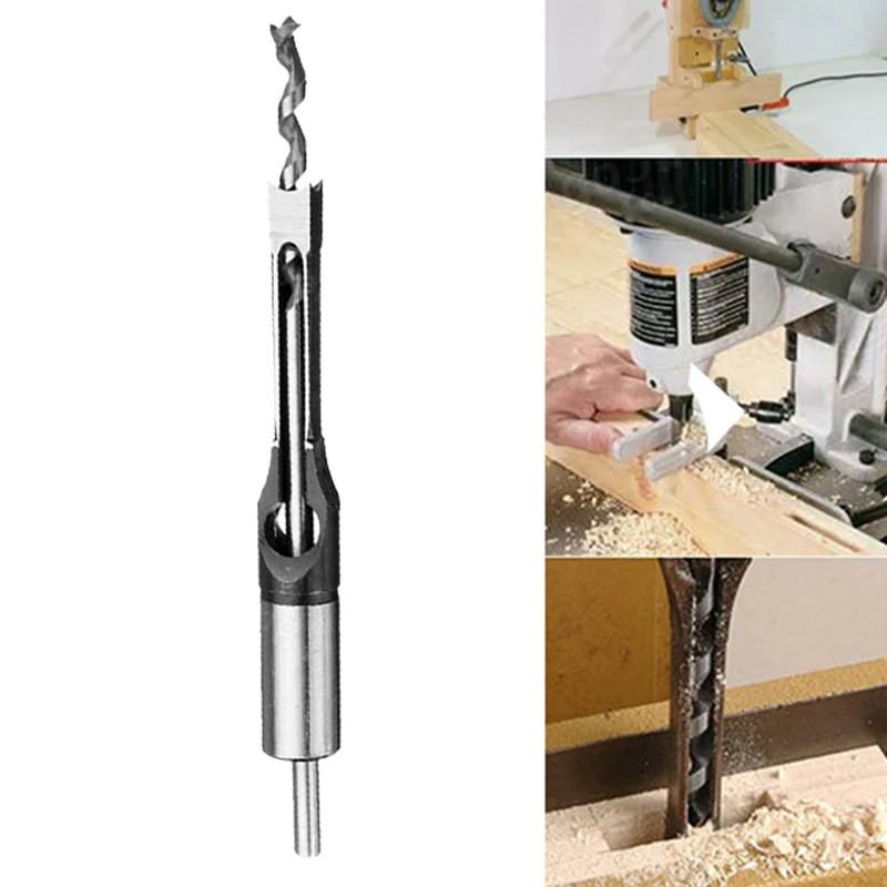 Buy 10mm HSS Square Hole Saw Mortise Chisel Wood Drill