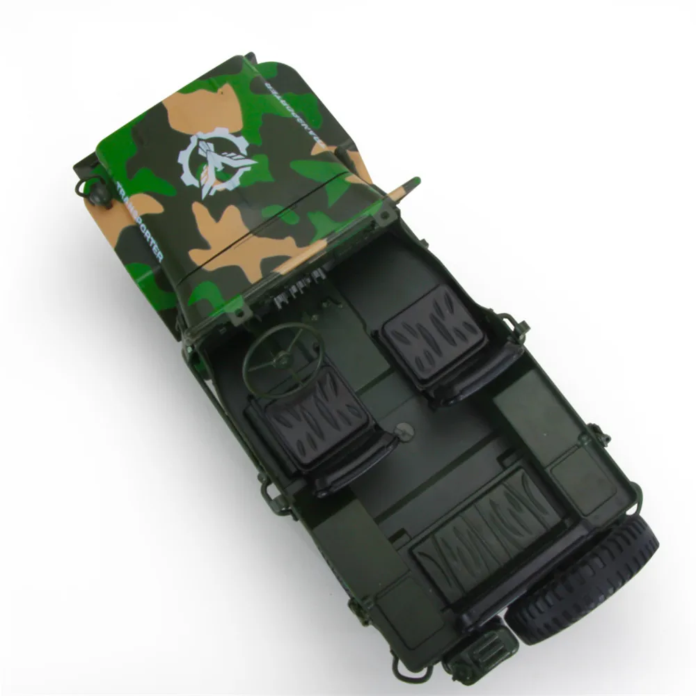 Eachine EC01 1/10 2,4G 4WD Rc автомобиль джедай транспортер камуфляж военный грузовик RTR игрушки