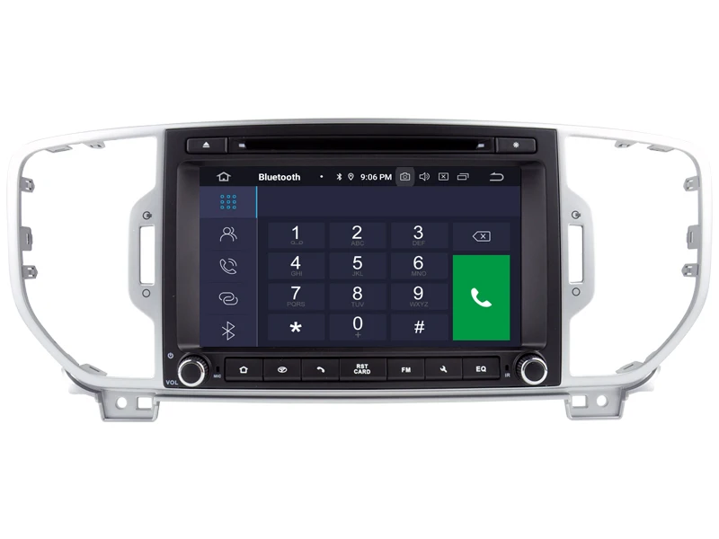 8 IPS Android 9.0 Octa Core Car DVD GPS Player Stereo For KIA Sportage KX5 Multimedia Auto Radio SAT NAVI BT WIFI/4G Navigation