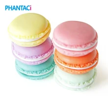 6 шт./партия мило конфеты Цвета макарон ящик для хранения мини клипы диспенсер Органайзер для аксессуаров ластик Zakka подарок канцелярские