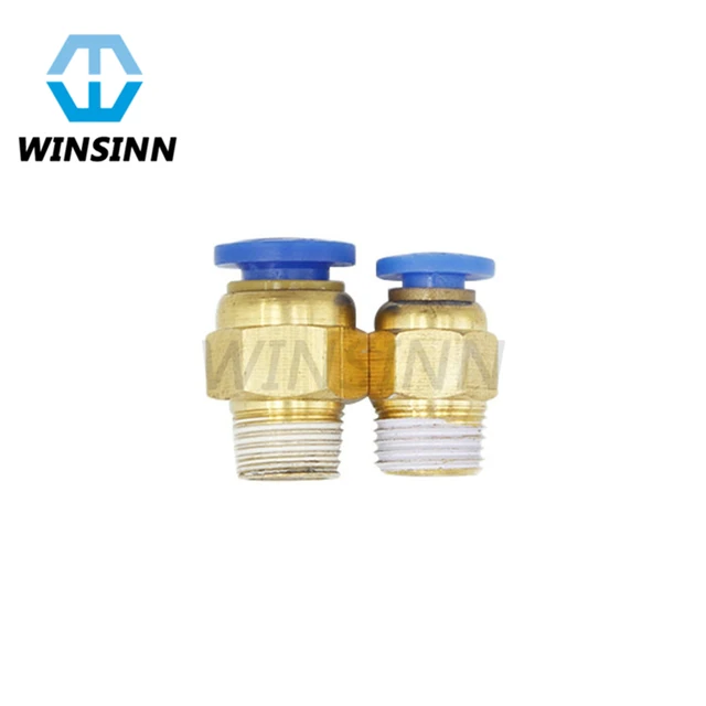 Pneumatic Fittings Connectors PC4 01 PC4 M10 PC6 01 PC6 M10 For 4mm 6mm