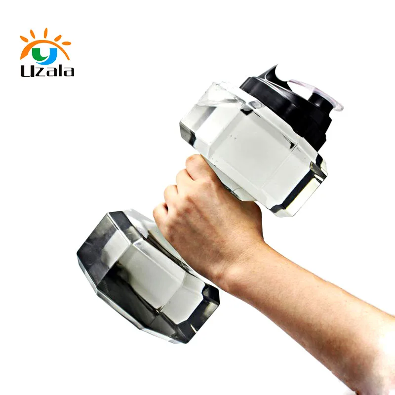 

2.2L multi-purpose dumbbell, large-capacity gym sports kettle, portable fitness dumbbell W2-028
