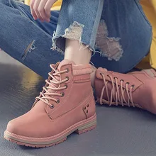 FINDHER/женские ботильоны в западном стиле; сезон осень-зима; женская обувь на меху; коллекция года; обувь на платформе с круглым носком; винтажные ковбойские ботинки на шнуровке