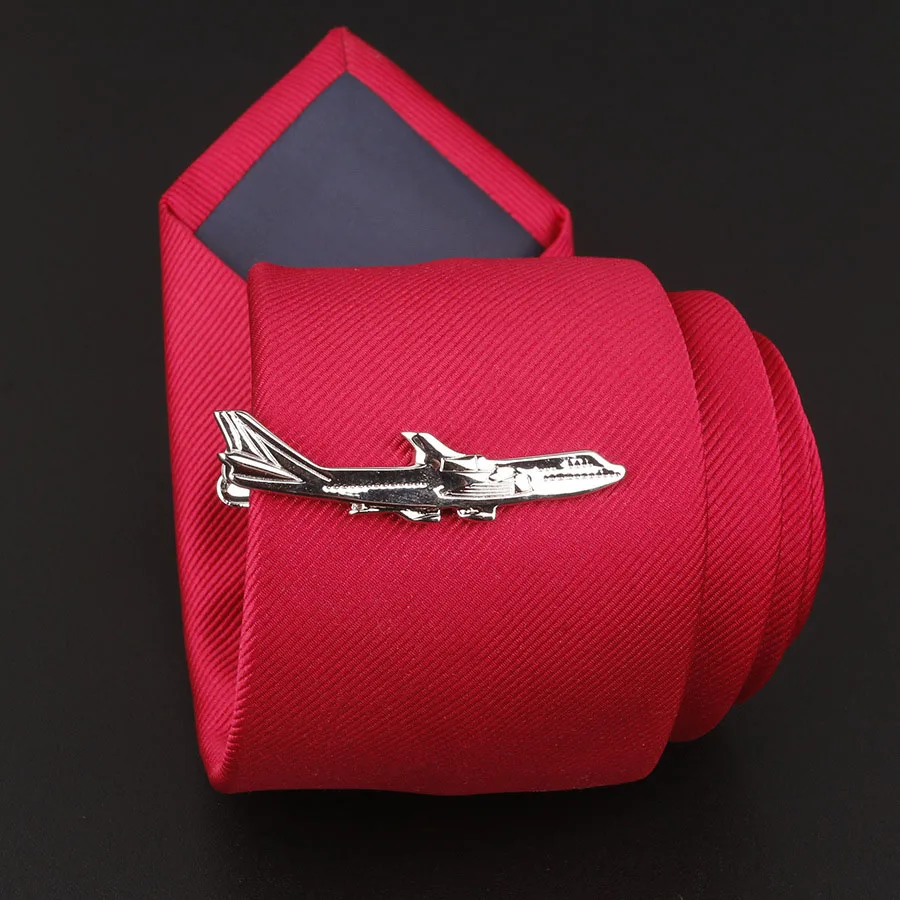 Дизайн самолета, зажим для галстука, мужской металлический зажим для галстука, застежка для галстука, зажим для галстука, свадебный бизнес, подарки, серебро, золото