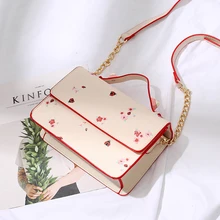 Модная женская сумка-мессенджер, сумка на плечо, Женская мини-сумка, Женская Повседневная сумка с цветочным принтом, женская сумка, 5 шт./партия