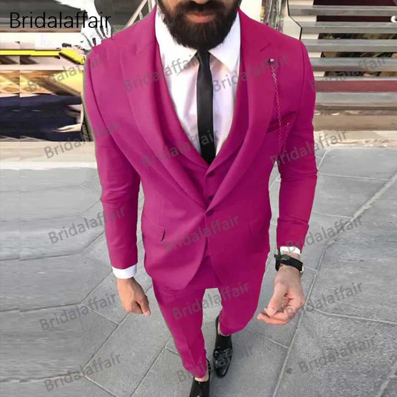 2018-Morning-Style-One-Button-Groom-Tuxedos-Peak-Lapel-men-suit-Groomsman-Men-Wedding-Suits-Jacket6