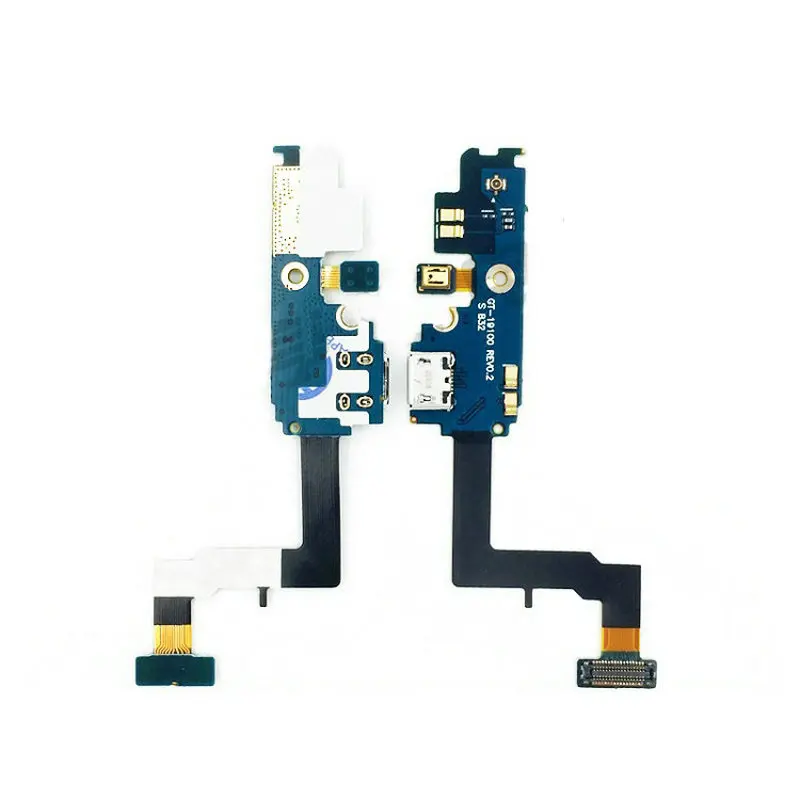 

New Microphone Module+USB Charging Port Board Flex Cable Connector Parts For Samsung S2 i9100 i9108 i9100G