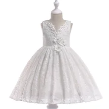2019 Flower Girl Dresses For Weddings Ball Gown Cap Sleeves Tulle Bow Lace First Communion Dresses For Little Girls white lace pink tulle ball gown flower girls dresses for weddings tulle lace formal kids wear for party communion dress
