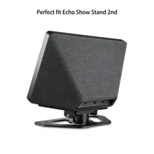 BINMER Алюминиевый Стенд держатель для Amazon Echo Show Stand 2-го поколения горизонтальный 360 Вращение наклона стенд с прецизионным подшипником