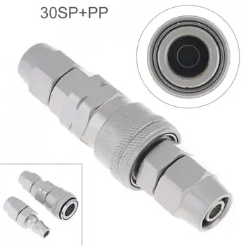 

2pcs/lot TL-U4 30SP+PP Pneumatic Parts High Pressure Connector with Dual-interface and Telescopic Buckle for Air Compressor