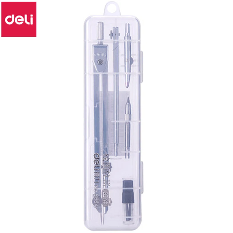 

Deli 8604 Metal Compass Five-piece Boxed Multi-function Test Mapping and Drawing Construction Design Student Essential Tools