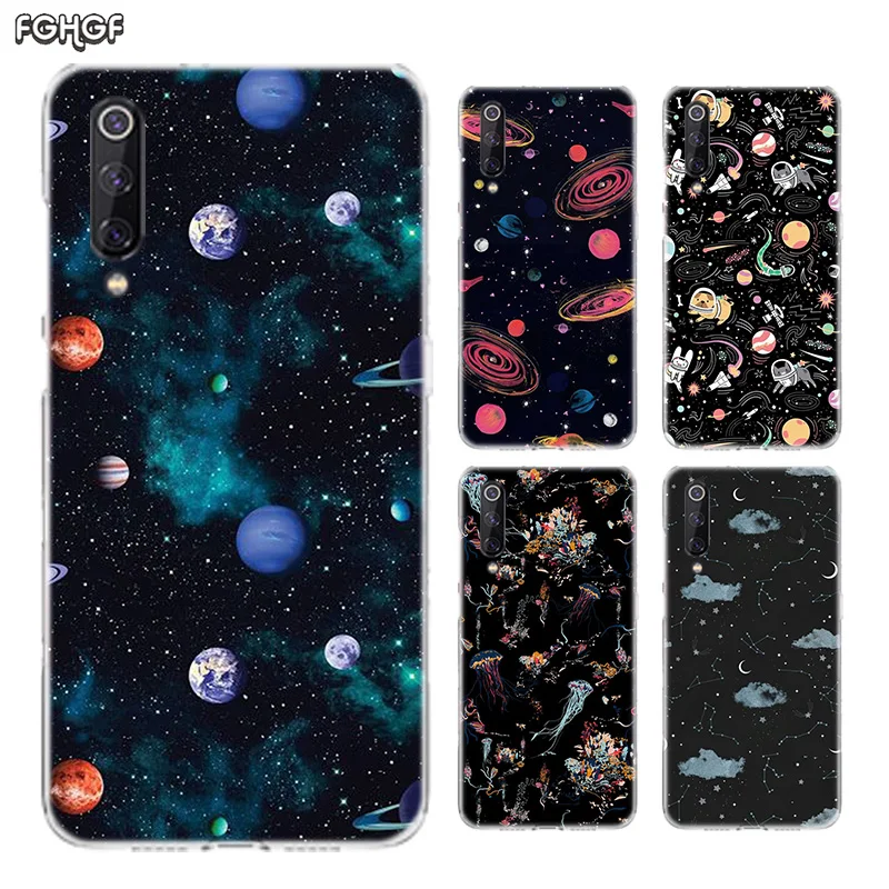Extraterrestrial Planets Silicone Case For Xiaomi Pocophone F1 Xiomi Mi 8 9 SE A2 lite A1 5X 6X 5S Plus Play Heart Cover |