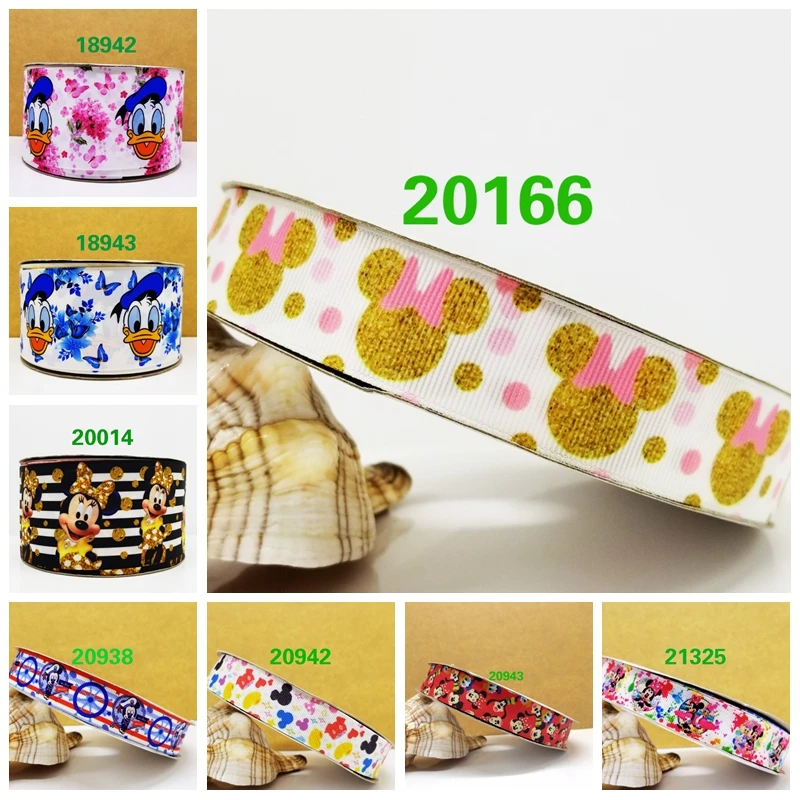 

Free shipping 2018 new arrival ribbons Hair Accessories ribbon 10 yards printed grosgrain ribbons 21325