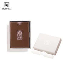 Кошелек из натуральной кожи, однотонный кошелек с застежкой, мужской держатель для кредитных карт, упаковка, короткий стиль, визитница, кошелек