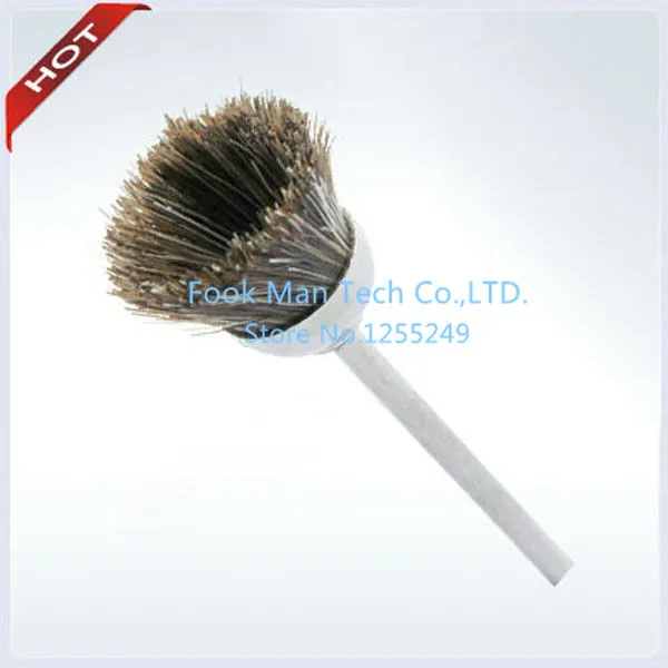 

100 pcs/box Brown Horse Hair cup brush Jewelry Polishing Tool Jewelry Making Tools Wholesale in Alibaba Top Quality