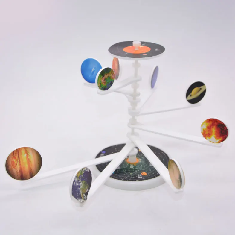 

18*22 CM Solar System Nine Planet Models DIY Model Kits Ball Children's Technology Small Production Physics Educational Toy