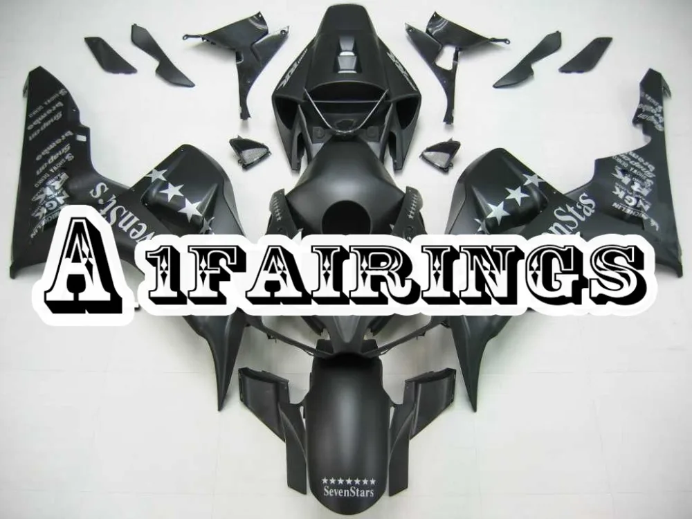 Body Kits for Honda CBR1000RR 2006 2007 ABS Plastic Injection Hulls Motorcycle 06 07 Matte Black Seven Star Carenes | Автомобили и