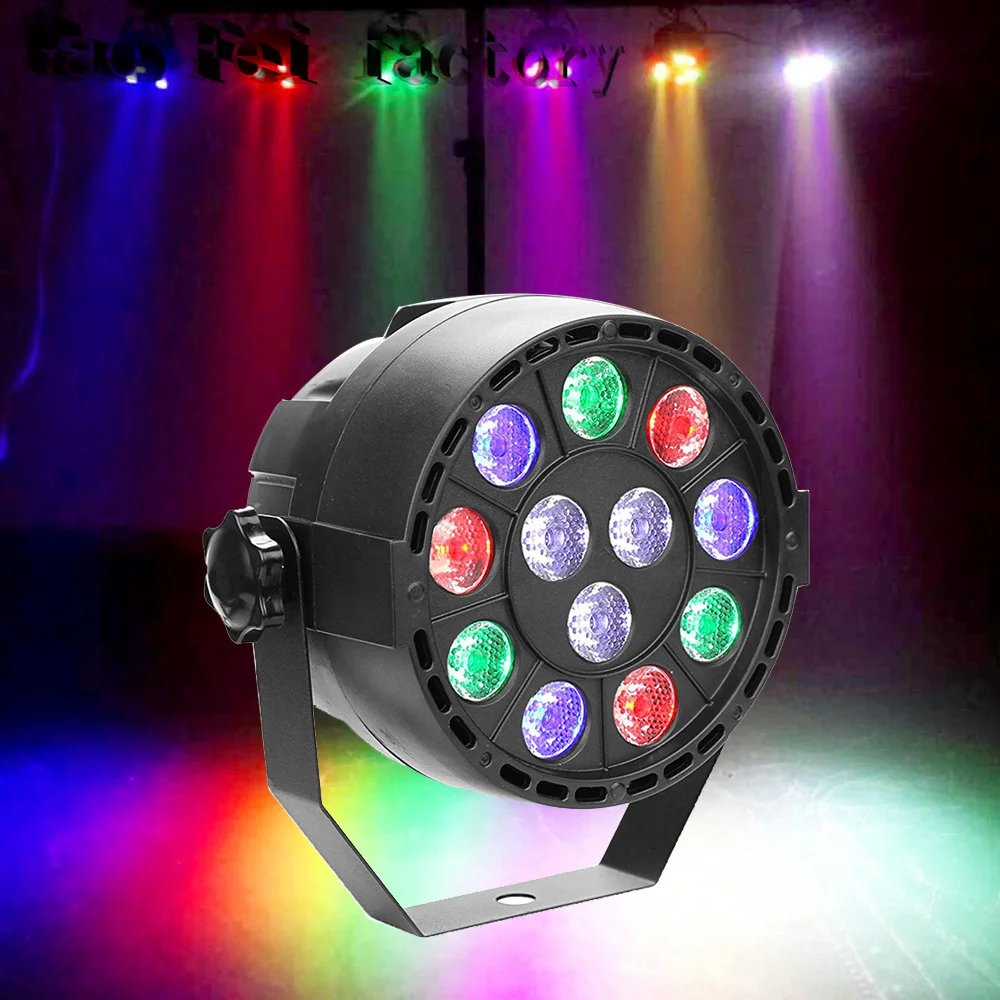 Koop Hoge kwaliteit 12 led par stage light LED RGBW 8 DMX Dream kleur Brede gebruik voor Club Dj show Thuis party Ballroom Bands NIEUWE