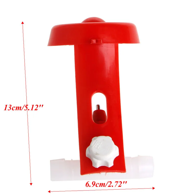 Высококачественная поилка для птицы 10 шт. Висячие Цыпленок, курица автопоилка jun27