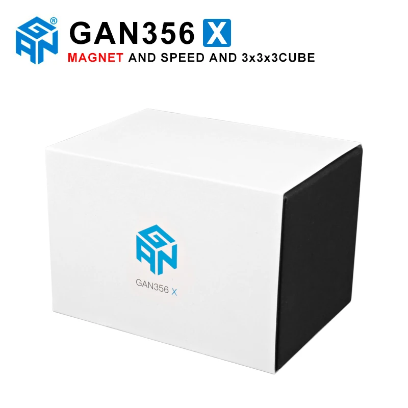 GAN356 X 3x3x3 Магнитный магический скоростной Куб Профессиональный Stickerless Gans 356X