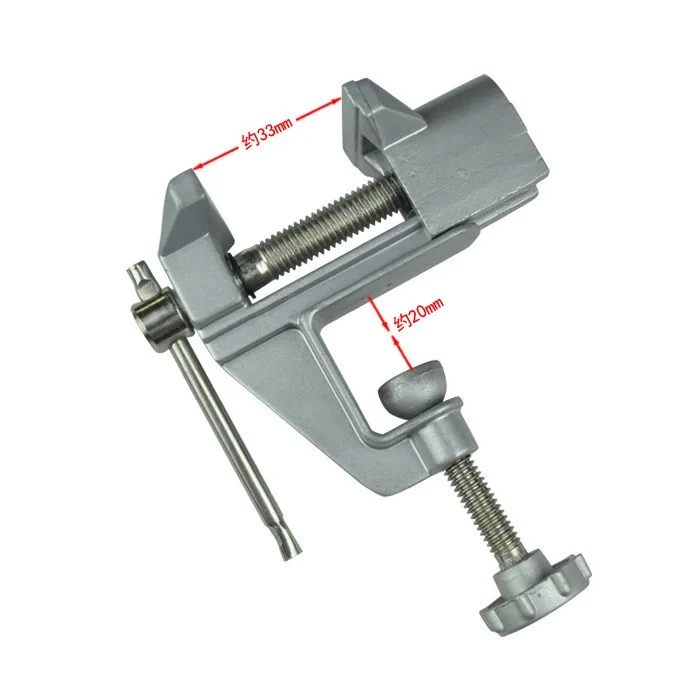 Мини стол тиски Скамья из алюминиевого сплава Слесарные Тиски тиски для DIY ювелирных изделий