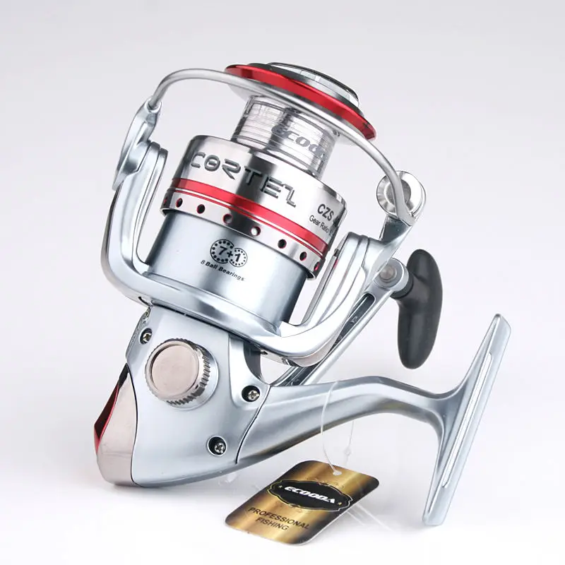 

Ecooda cortez 8 stainless steel ball bearing spinning reel CZS1000 2000 3000 4000